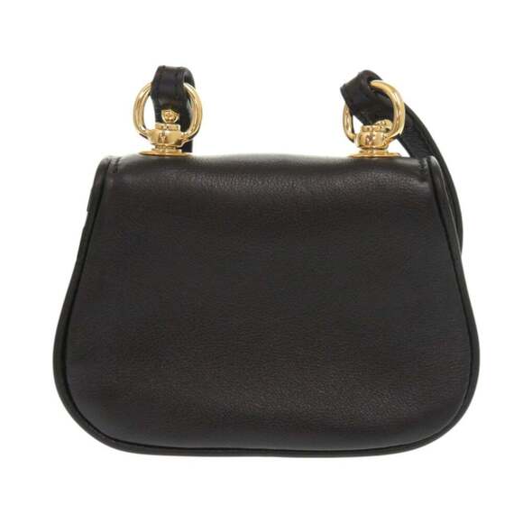 GUCCI Authentic Black Leather Shoulder Bag - Picture 4 of 9